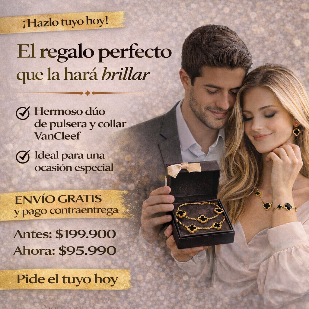 Dúo Vancleef: El toque perfecto para tu elegancia diaria