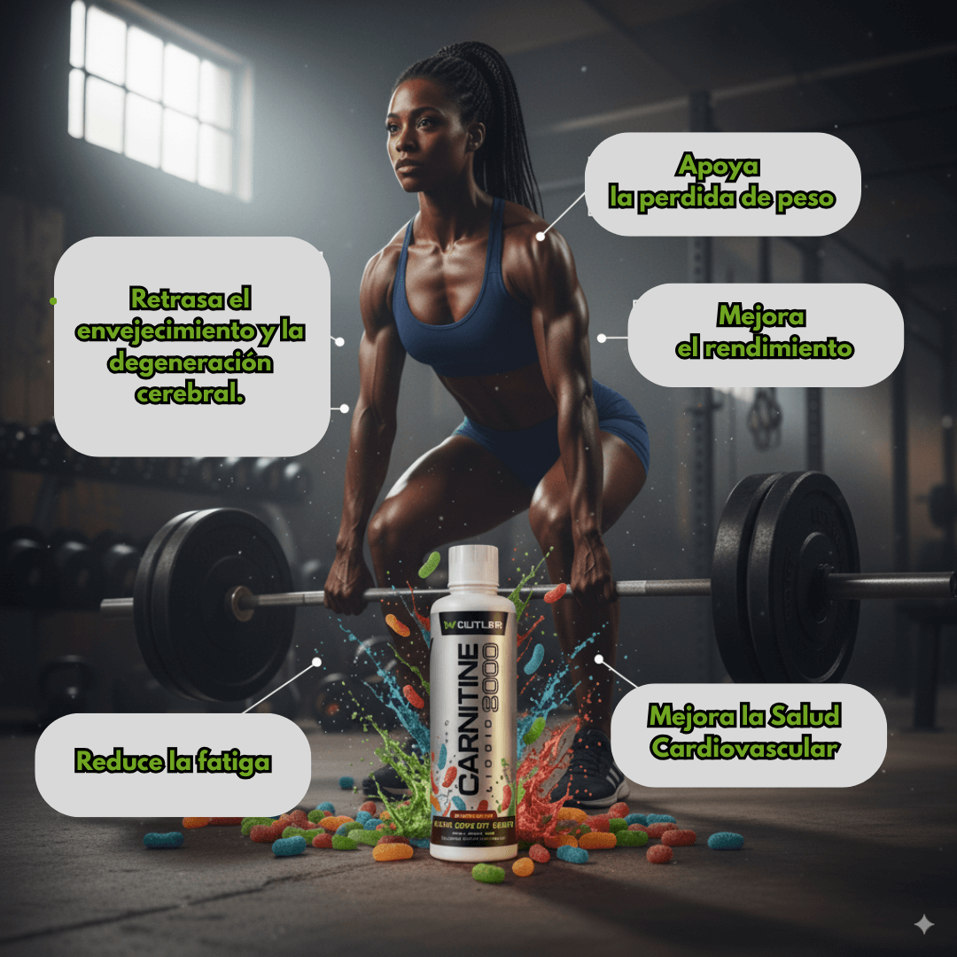 L-Carnitina Pura:Energía, Metabolismo y Vitalidad Natural