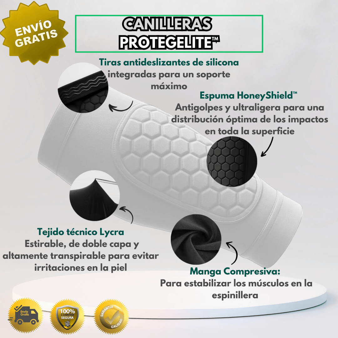 ⚽Canilleras ProtegElite™  - PAGA 2 Y LLEVA 3 PARES