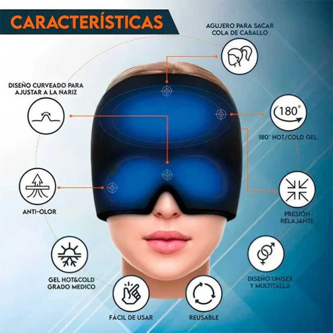 Gorro Gel Migraña - ¡Alivio instantáneo para tu dolor de cabeza!