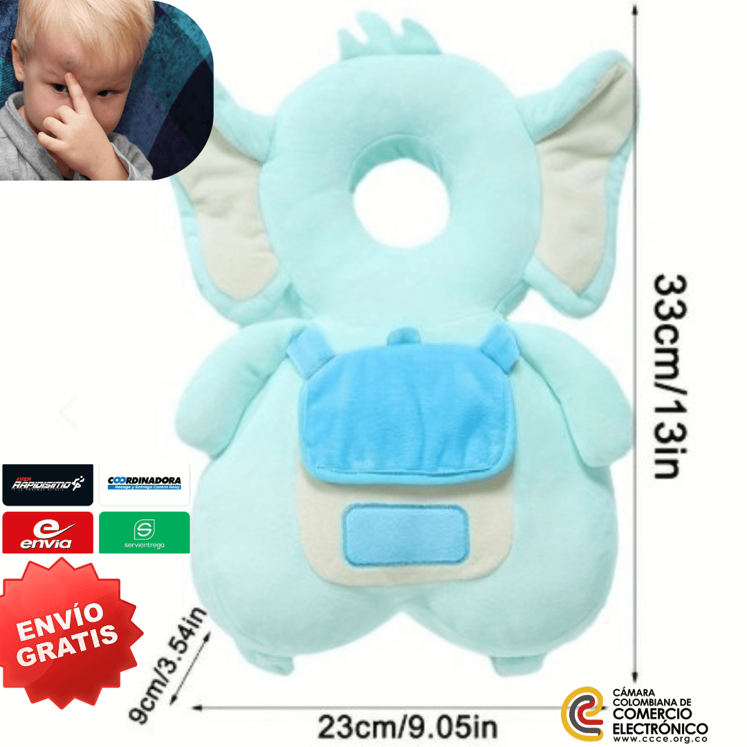 Protector de cabeza para bebés: seguridad y tranquilidad en cada paso