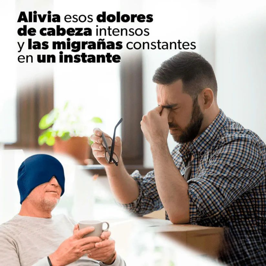 Gorro Gel Migraña - ¡Alivio instantáneo para tu dolor de cabeza!
