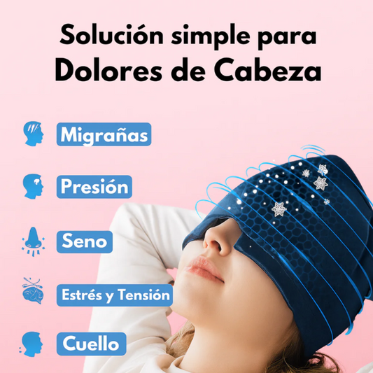 Gorro Gel Migraña - ¡Alivio instantáneo para tu dolor de cabeza!