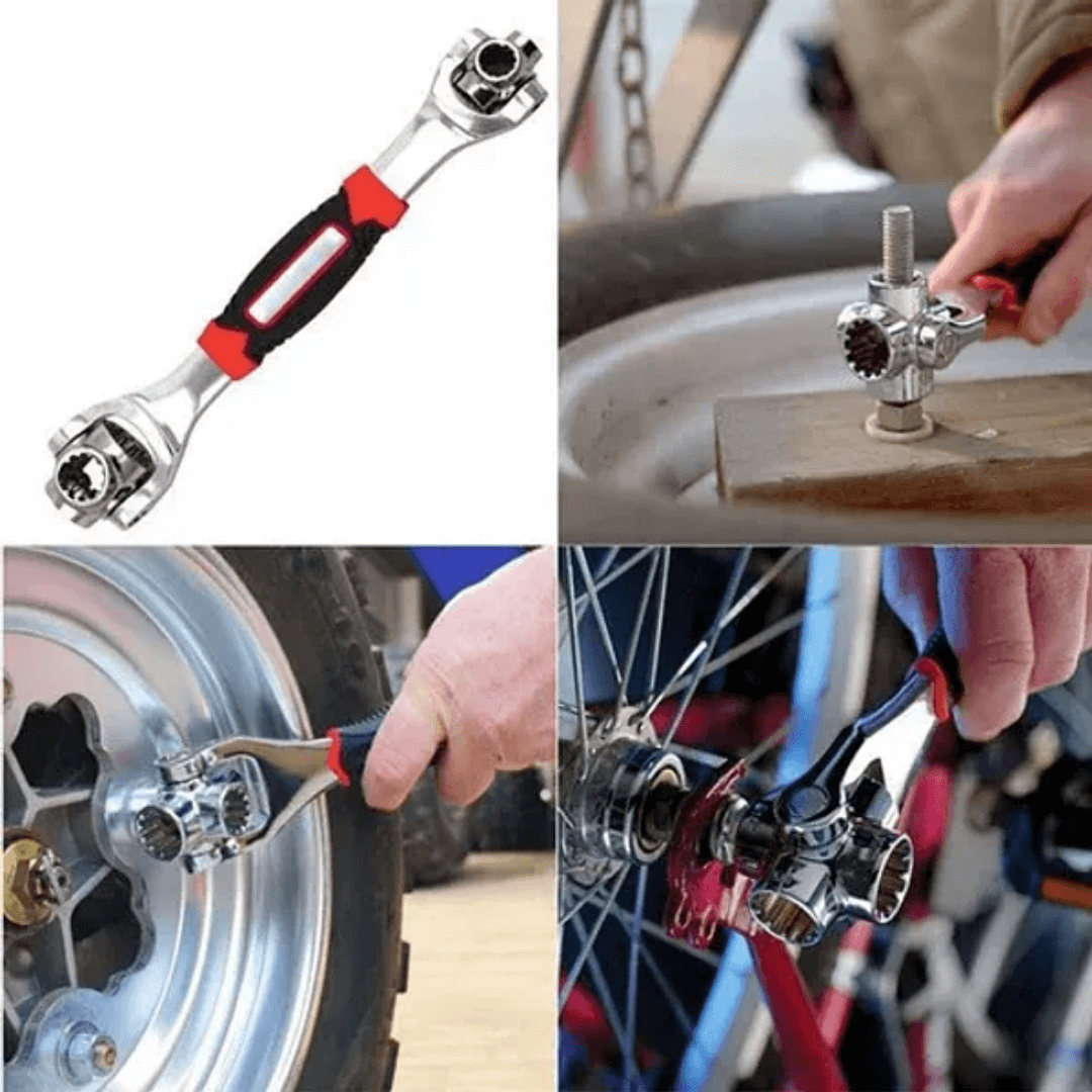 🔧Llave Universal 40 en 1 Multifunción + Candado con alarma GRATIS 🔒