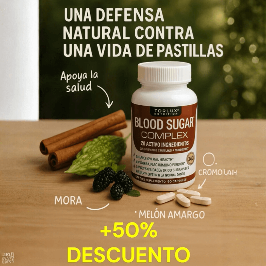Blood Sugar Complex™ — Regula tu glucosa diaria PAGA 1 LLEVA 2