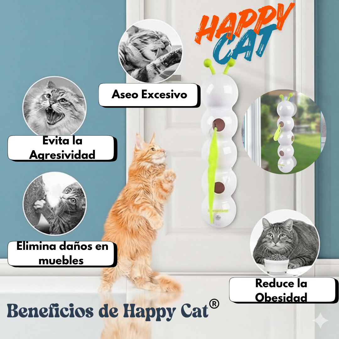 Happy Cat: El juguete inteligente divertido para tu gato.