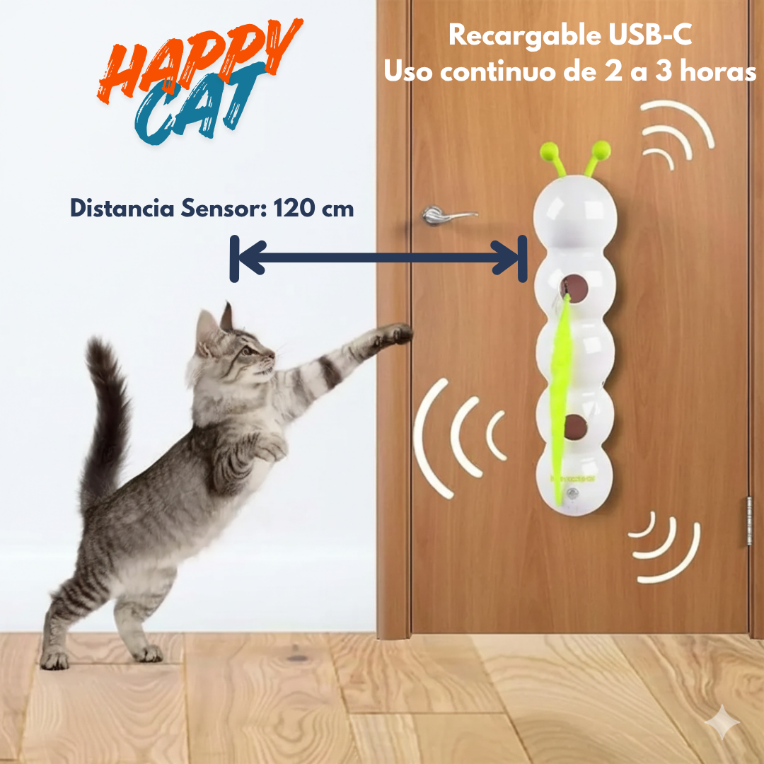 Happy Cat: El juguete inteligente divertido para tu gato.