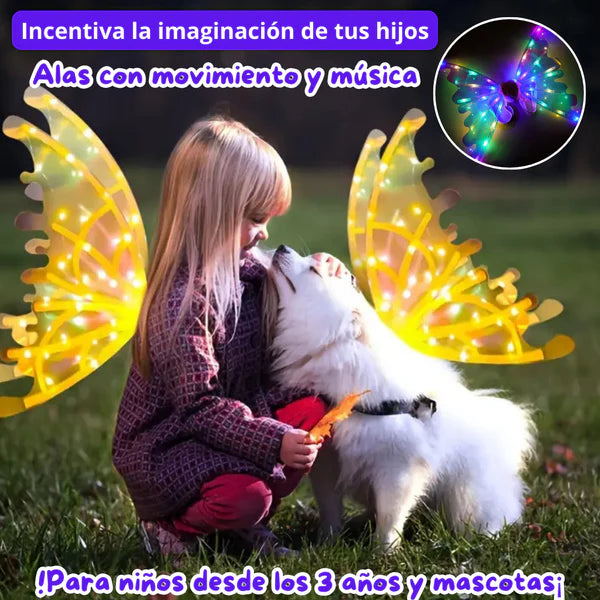 Alas LED, Brillo, música y fantasía en cada paso