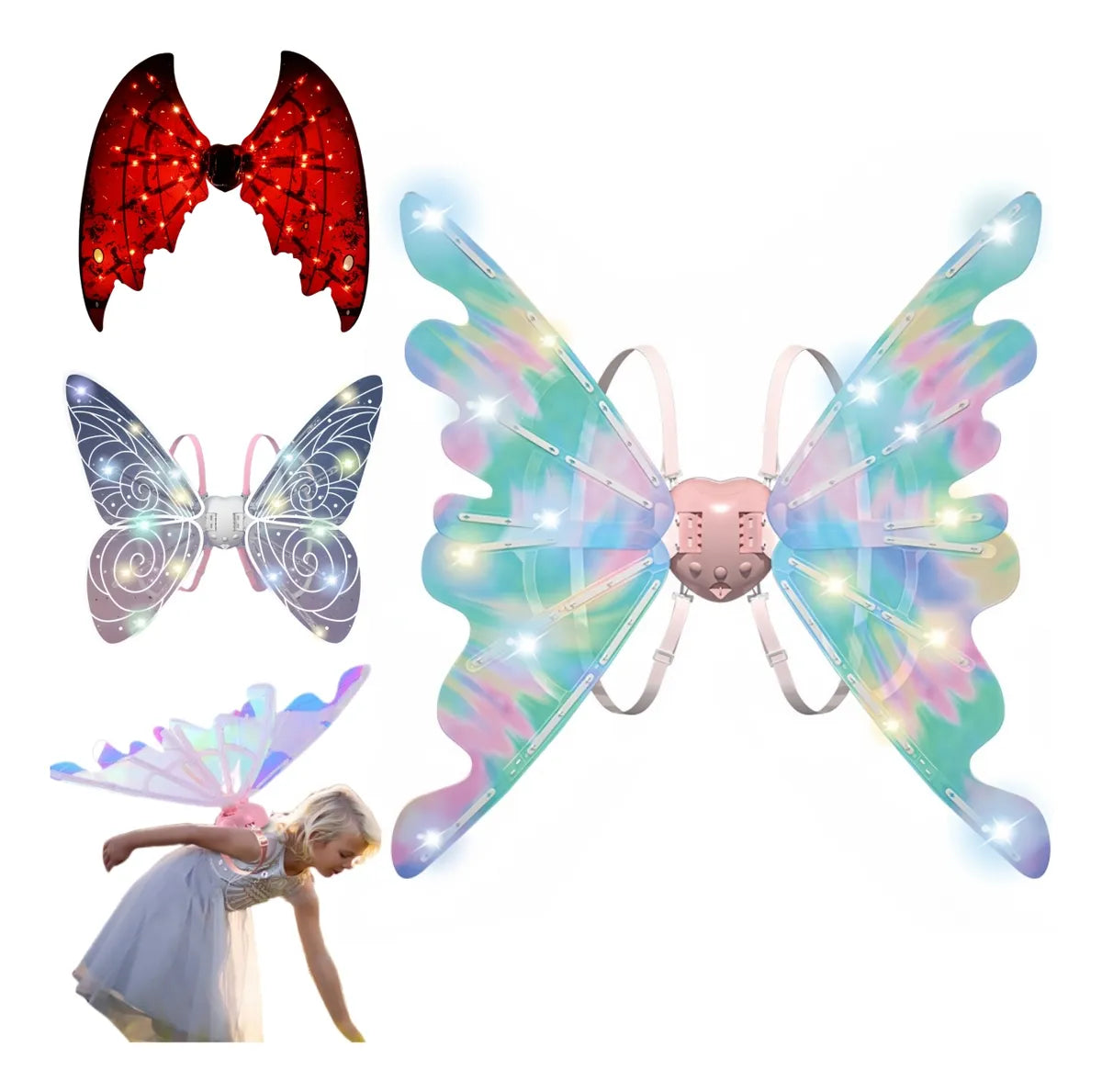 Alas LED, Brillo, música y fantasía en cada paso