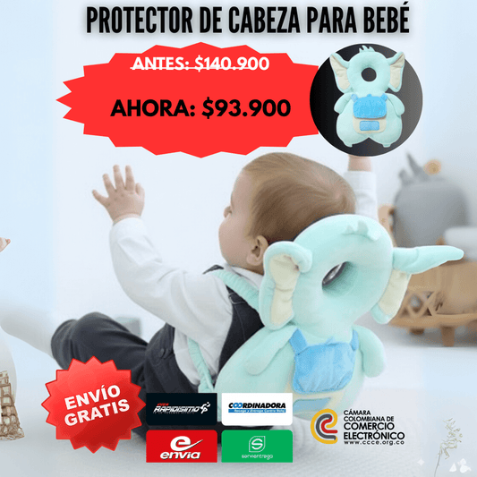 Protector de cabeza para bebés: seguridad y tranquilidad en cada paso