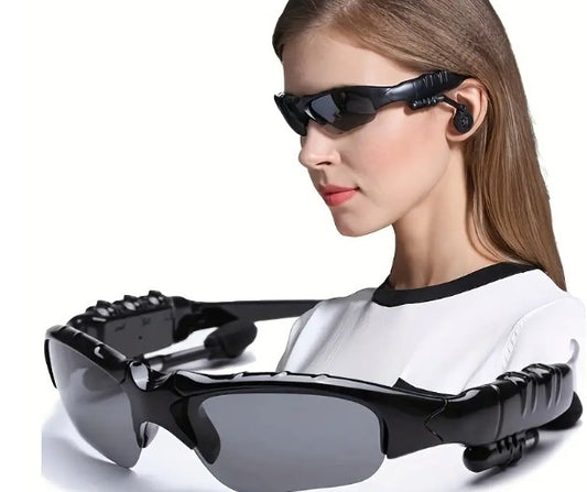 Gafas Deluxe Bluetooth con Micrófono – Música, Llamadas y Estilo en un Solo Accesorio