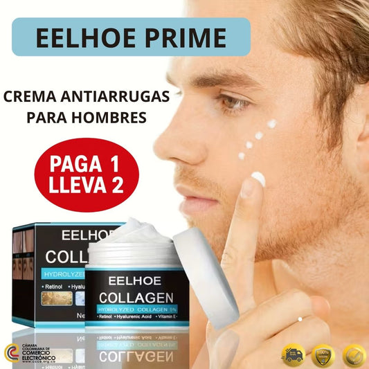 EELHOE PRIME PAGA 1 LLEVA 2: Crema Antiarrugas Para Hombre