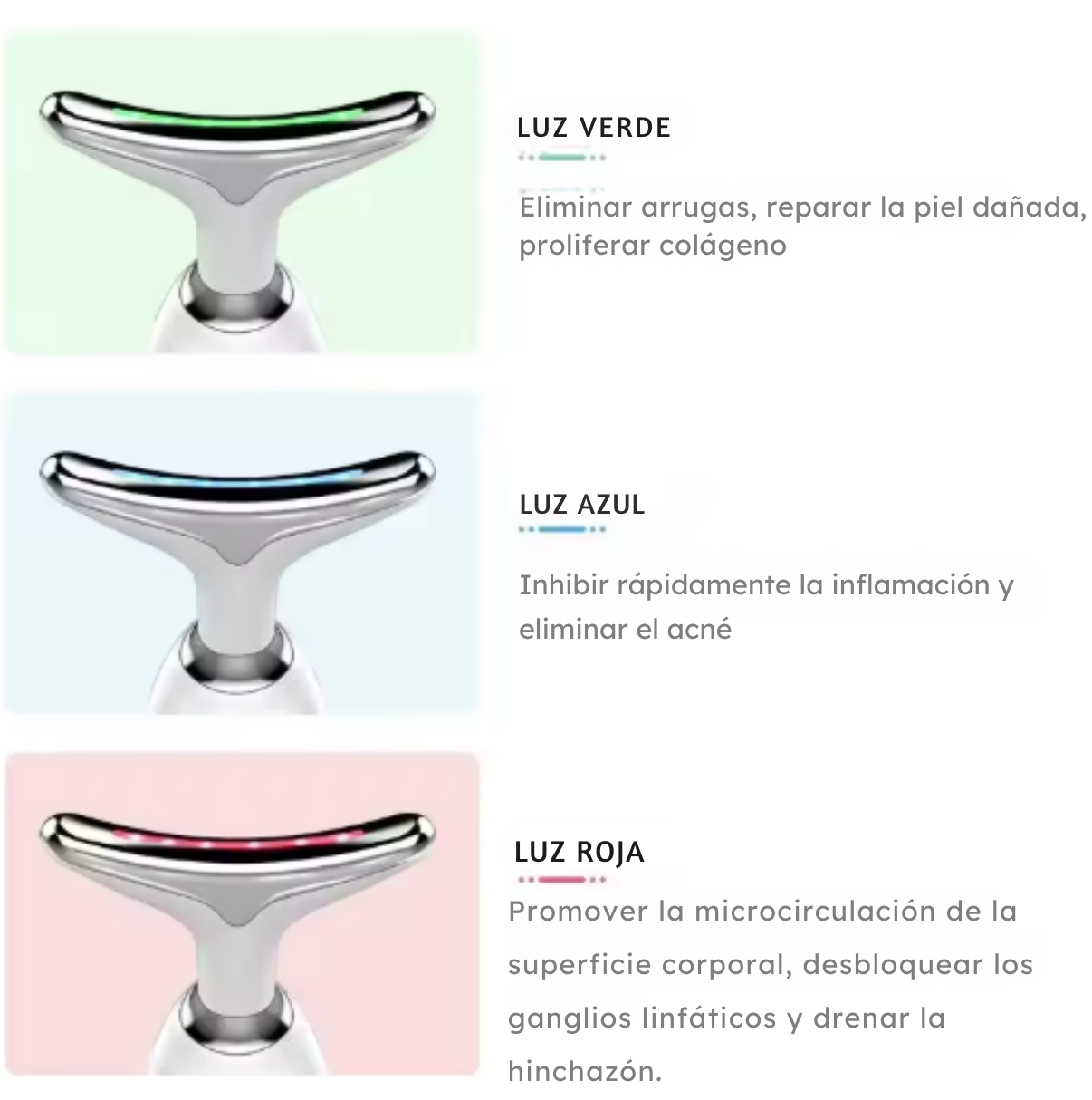 Resalta tu Belleza con la Máquina de luz Facial