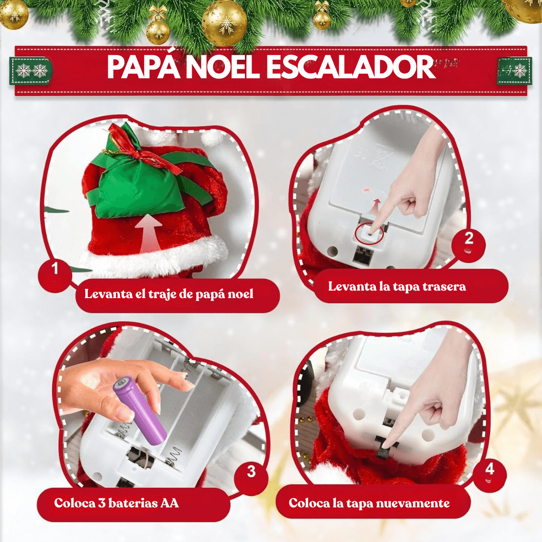 Papá Noel Escalador