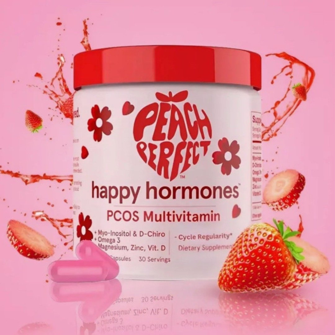 Peach Perfect:  Inositol Cápsulas 🍑