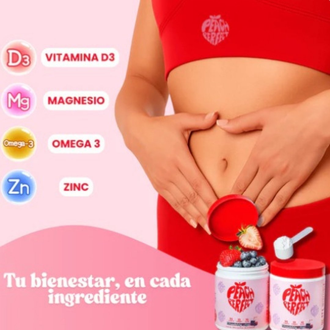 Peach Perfect:  Inositol Cápsulas 🍑