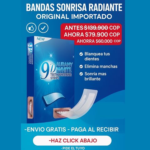 Banda Sonrisa Radiante ‒ Original Importada