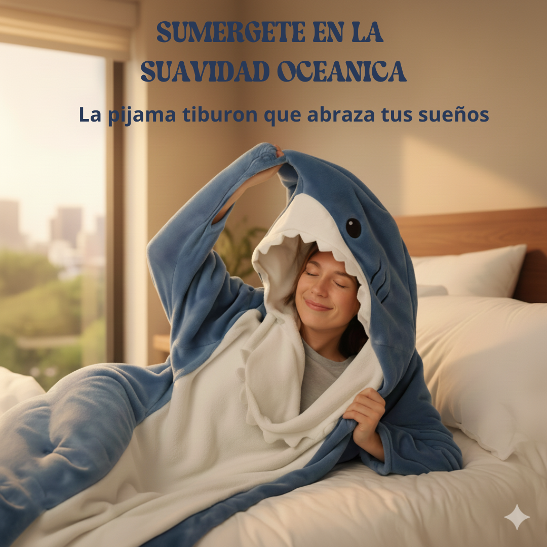 Pijama Manta Tiburón