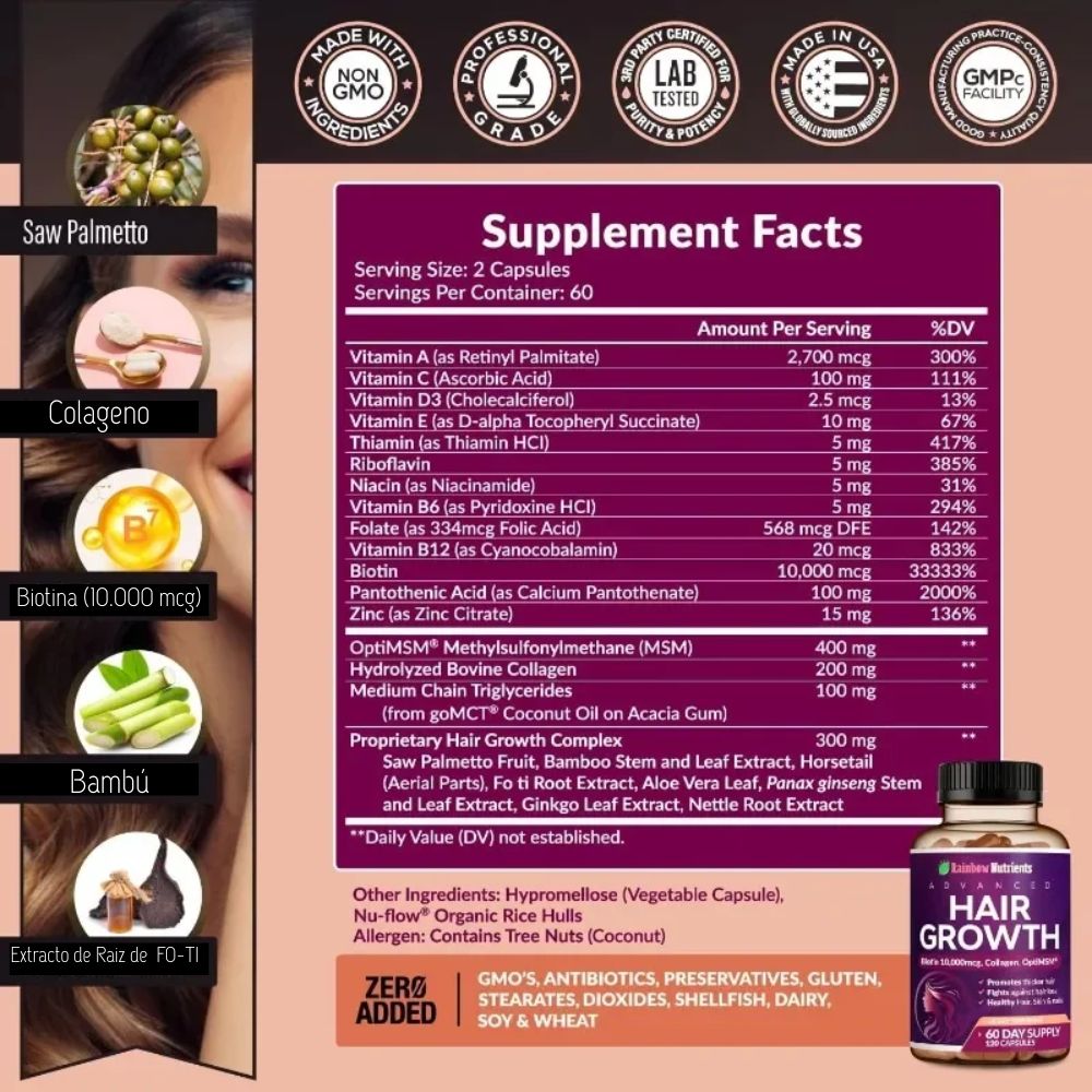 PAGA 1 LLEVA 2 Fortalecimiento Capilar