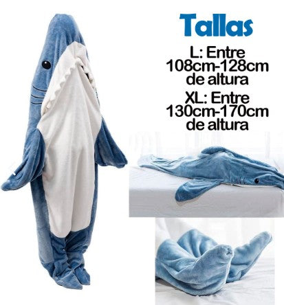 Pijama Manta Tiburón