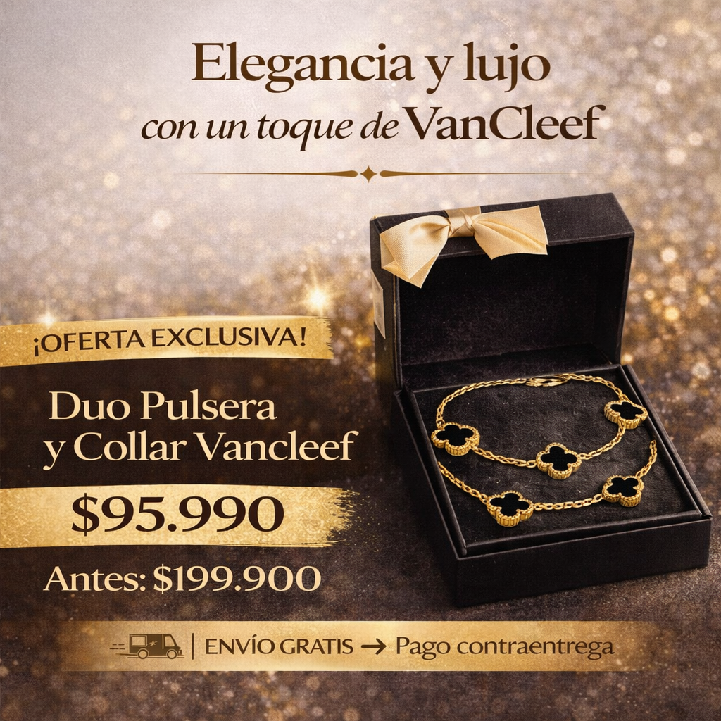 Dúo Vancleef: El toque perfecto para tu elegancia diaria