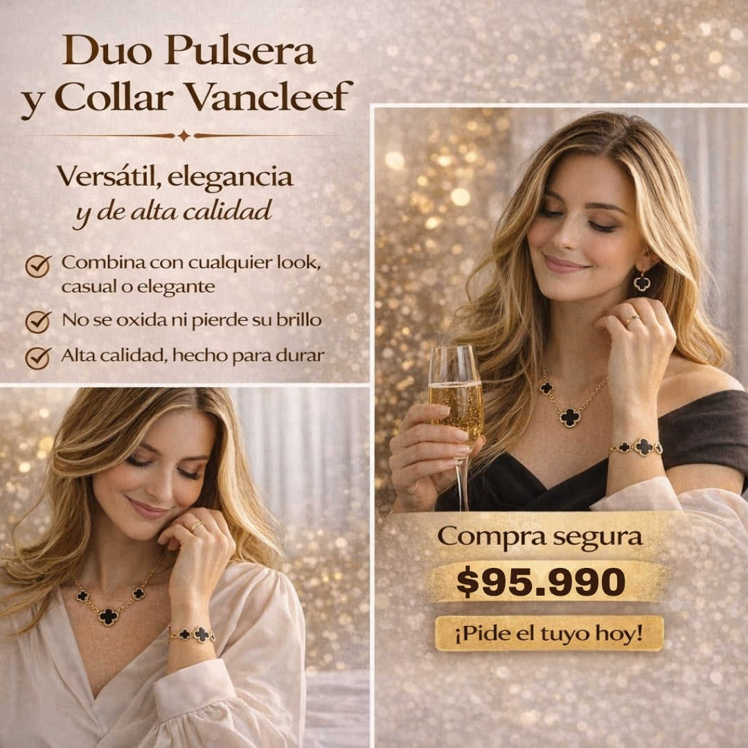 Dúo Vancleef: El toque perfecto para tu elegancia diaria