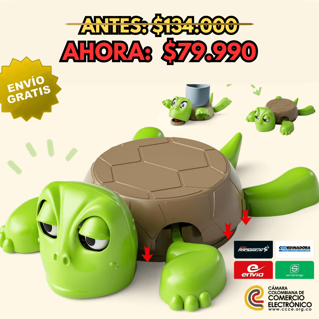 Turtle Coaster: el posavasos que cuida tu mesa… y roba todas las miradas🐢🐢