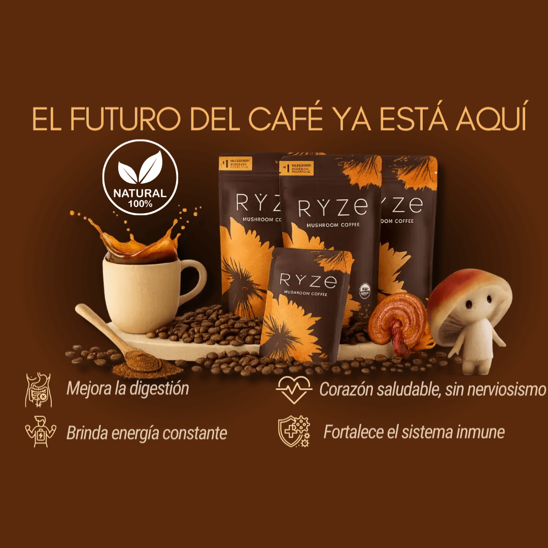 Kit de Café Ancestral RYZE Mushroom Coffee