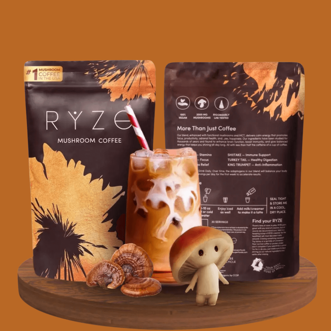 Kit de Café Ancestral RYZE Mushroom Coffee