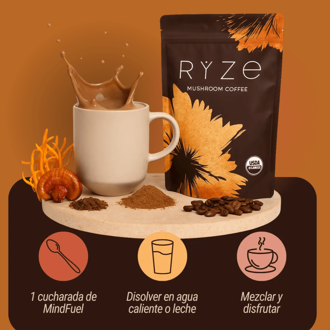Kit de Café Ancestral RYZE Mushroom Coffee