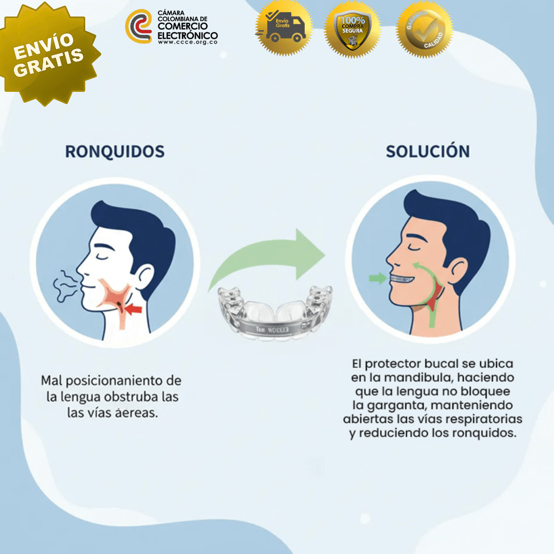 Protector Bucal Antironquidos