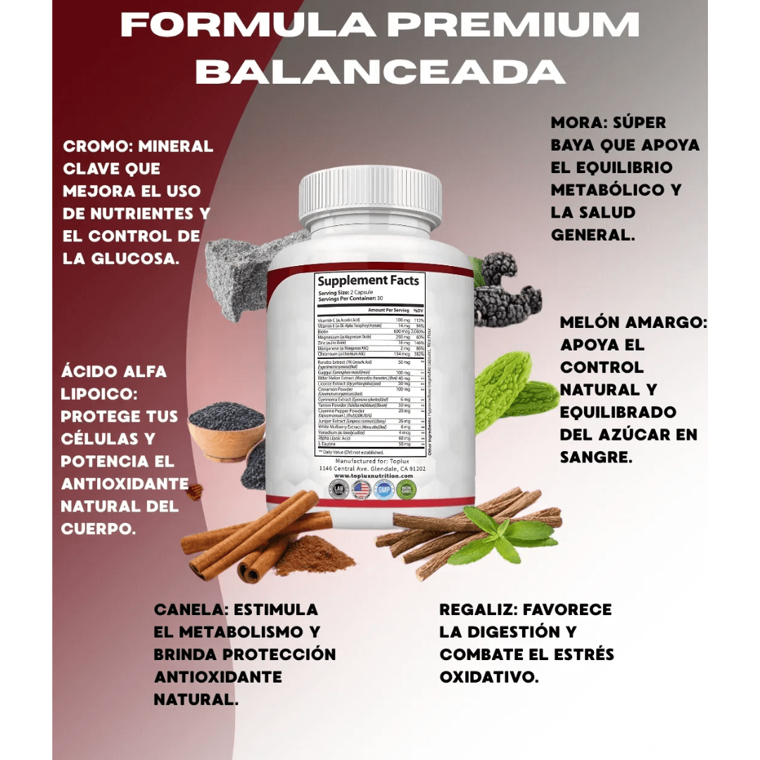 Blood Sugar Complex™ — Regula tu glucosa diaria PAGA 1 LLEVA 2