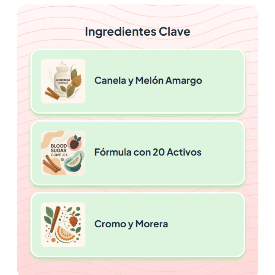 Blood Sugar Complex™ — Regula tu glucosa diaria PAGA 1 LLEVA 2