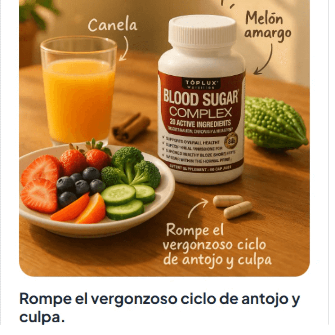 Blood Sugar Complex™ — Regula tu glucosa diaria PAGA 1 LLEVA 2