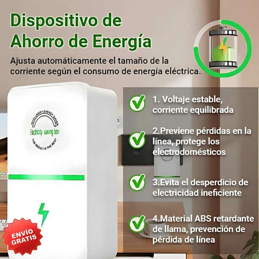 Ahorrador de Energía Power Saver Pro; reduce tu factura eléctrica hasta 50%