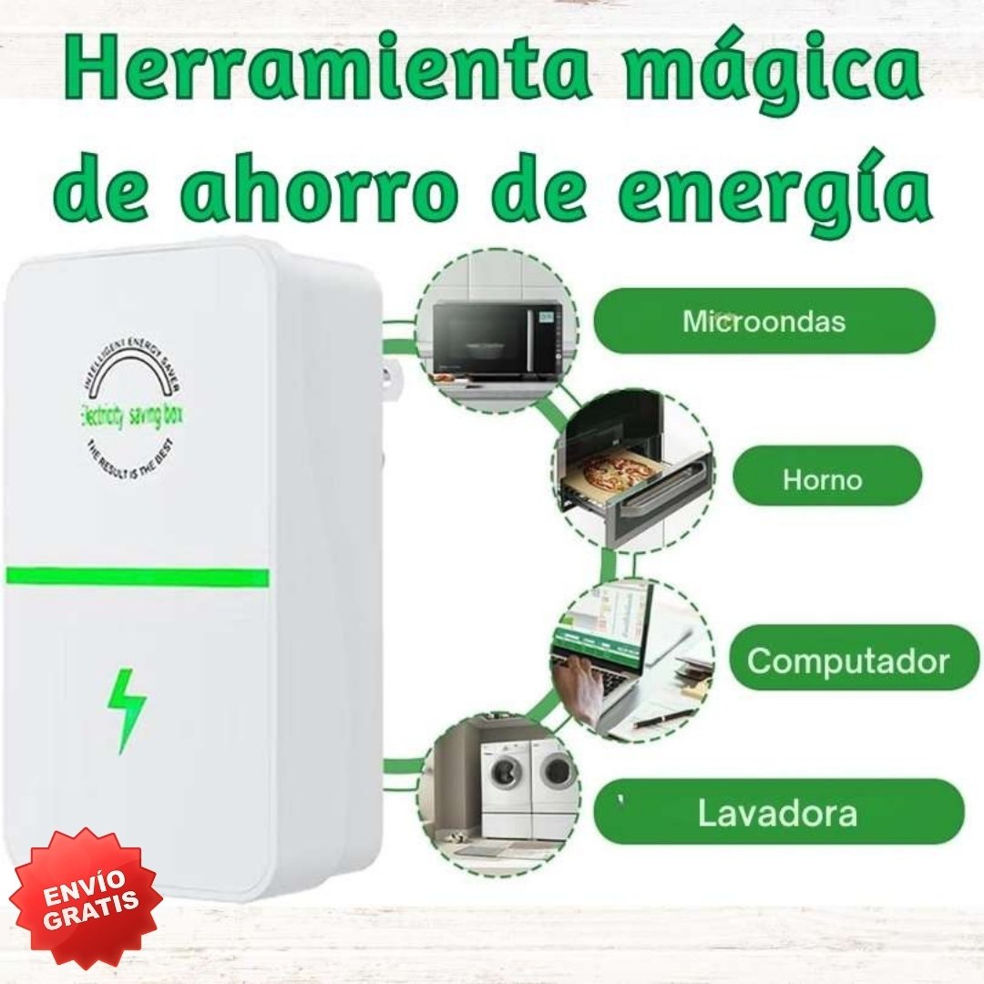 Ahorrador de Energía Power Saver Pro; reduce tu factura eléctrica hasta 50%