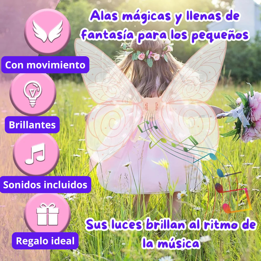 Alas LED, Brillo, música y fantasía en cada paso