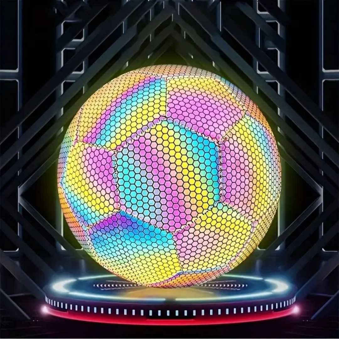 ⚽Balón Galaxy:El balón que brilla y te hace jugar de día o de noche⚽