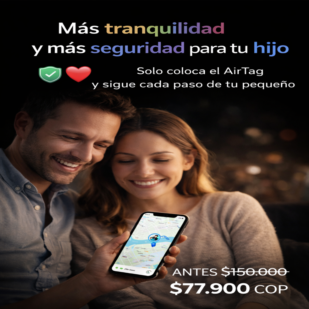 Plantillas AirTag GPS para niños