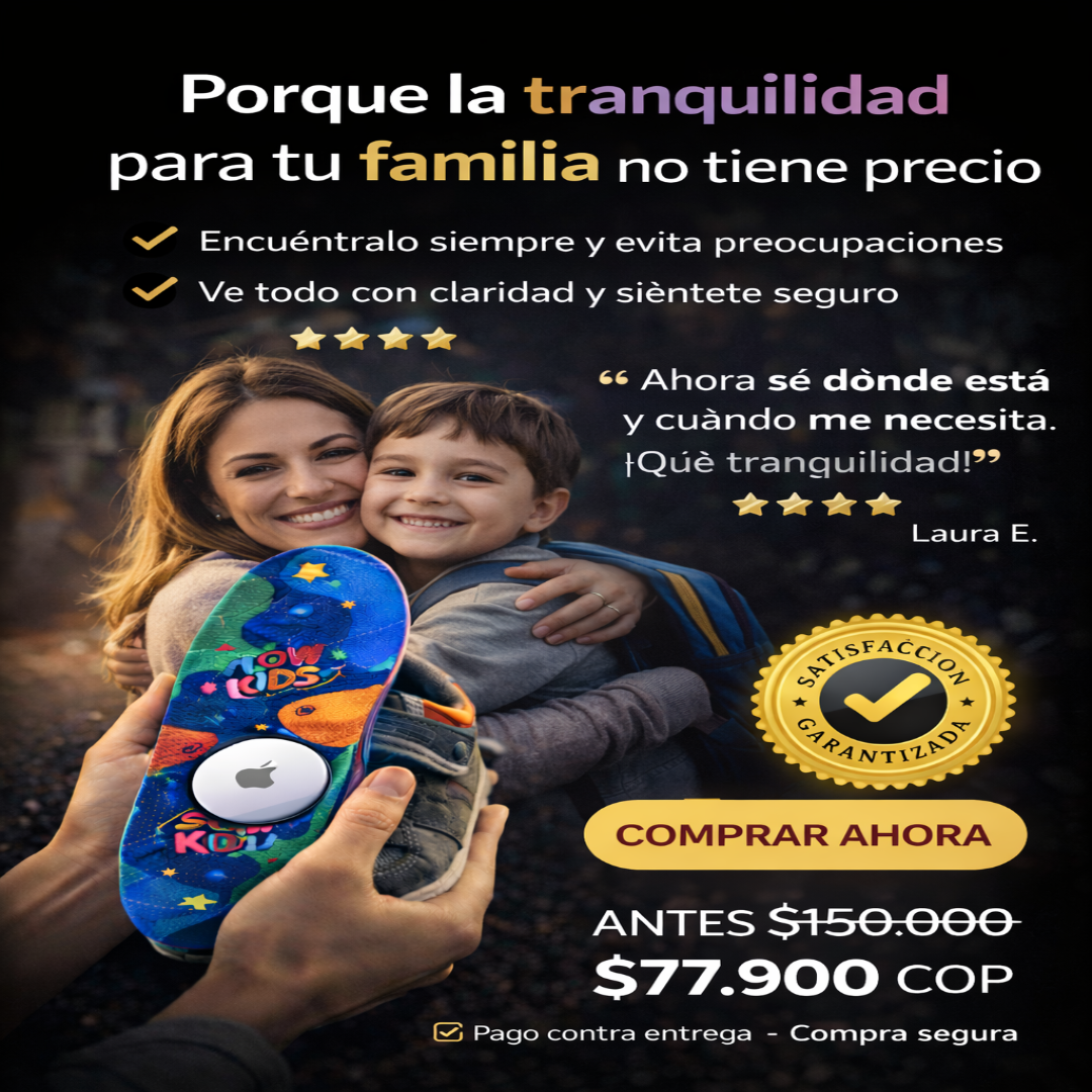 Plantillas AirTag GPS para niños