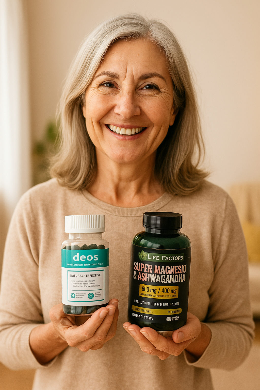 Super Magnesio & Ashwagandha GRATIS Deos - Original Importado.