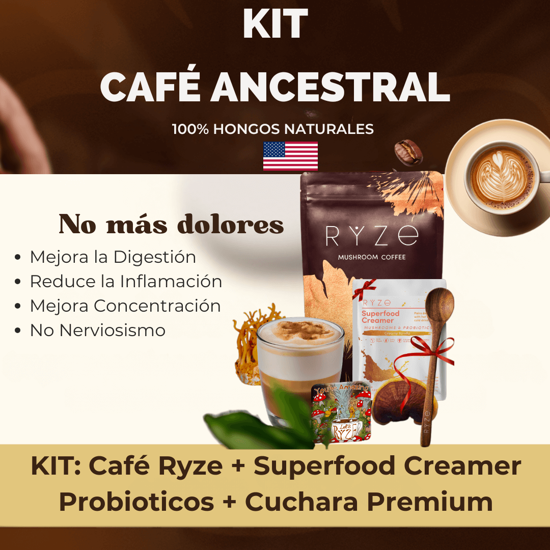Kit de Café Ancestral RYZE Mushroom Coffee