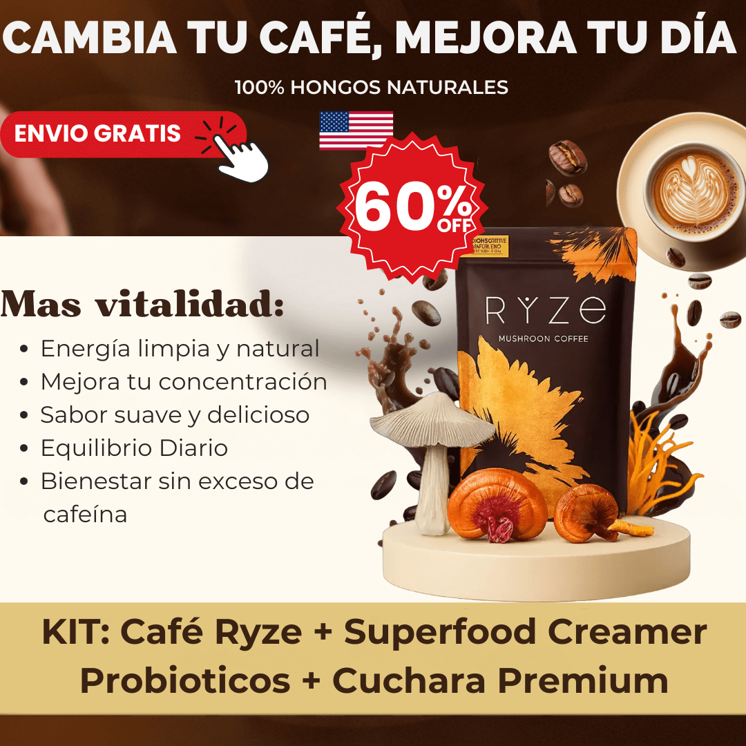 Kit de Café Ancestral RYZE Mushroom Coffee