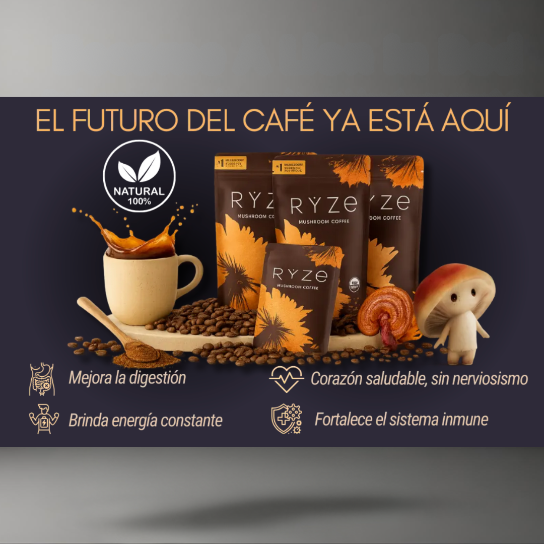 Kit de Café Ancestral RYZE Mushroom Coffee