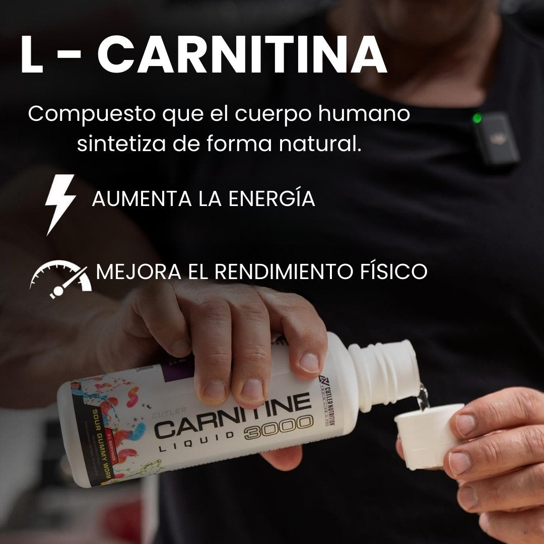L-Carnitina Pura:Energía, Metabolismo y Vitalidad Natural