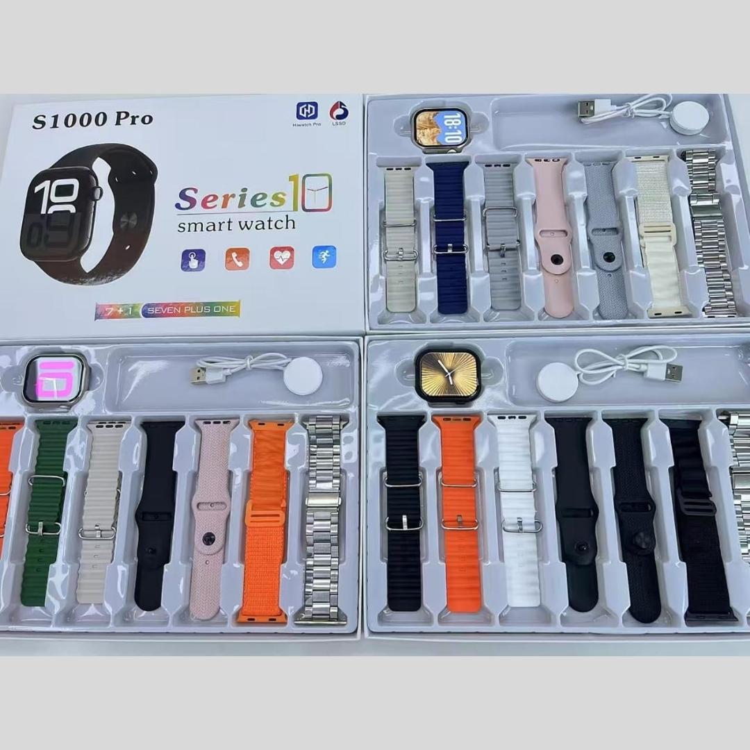 Smartwatch Serie 1000 PRO  con 7 Manillas ⌚