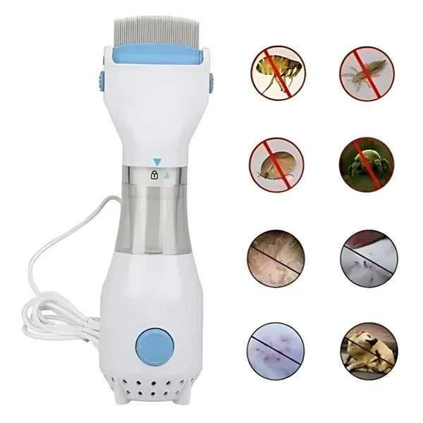 Aspirador Eléctrico de Piojos Deluxe Gratis 1 Organizador para Escoba.