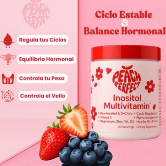 Peach Perfect:  Inositol Cápsulas 🍑