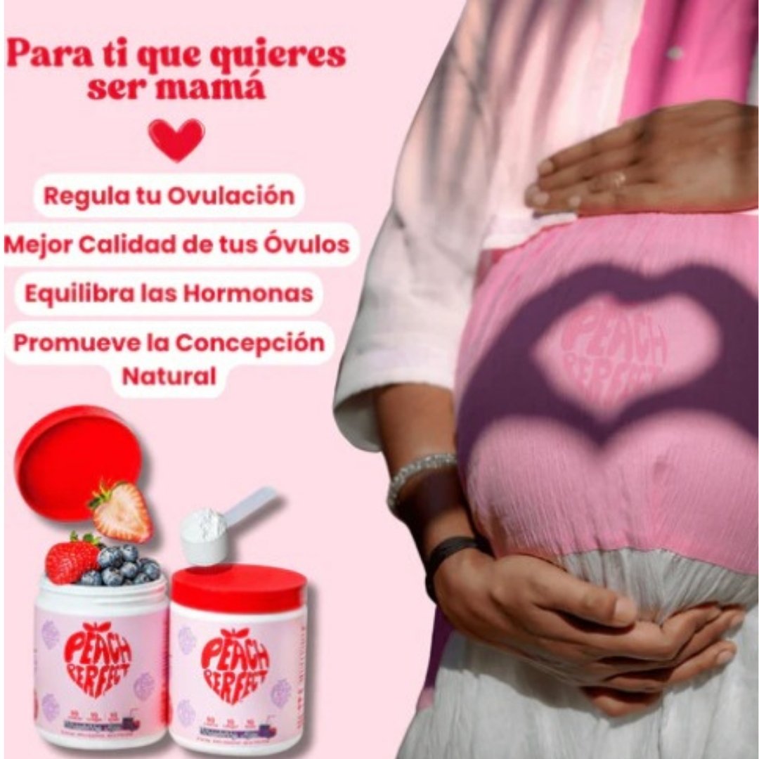 Peach Perfect:  Inositol Cápsulas 🍑