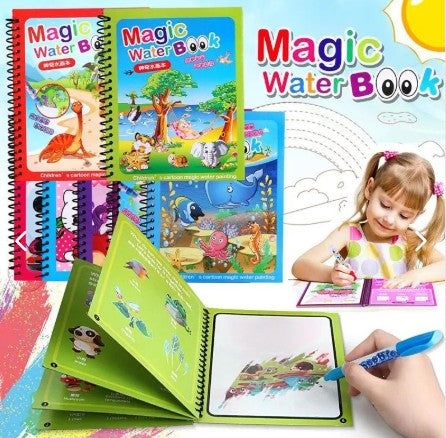 Aquapinta™ – Libro de pintura al agua reutilizable